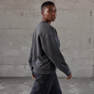 Greyfield relaxed crew sweatshirt — Sweatshirts by WFXC. worn by a model.