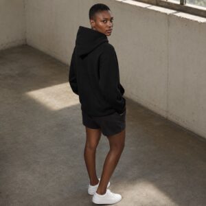 Chesham hooded sweatshirt — Sweatshirts by WFXC. worn by a model.