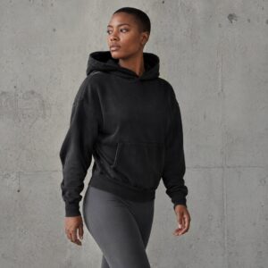 Greyfield hooded sweatshirt — Sweatshirts by WFXC. worn by a model.