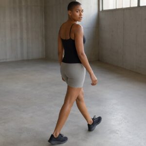 Ashley Green strappy cami vest — Vests & Tanks by WFXC. worn by a model.