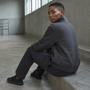 Coldharbour zip through track top — Zip Tops by WFXC. worn by a model.