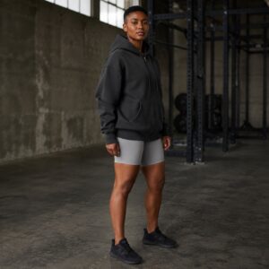 Pednor full zip hoodie — Zip Tops by WFXC. worn by a model.